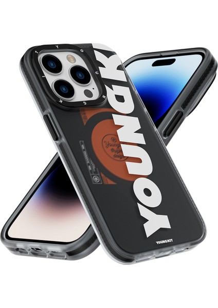 iPhone 13 Pro Max Uyumlu Kılıf Magsafe Şarj Özellikli Youngkit Binfen Serisi Yazı Temalı Kapak modelleri