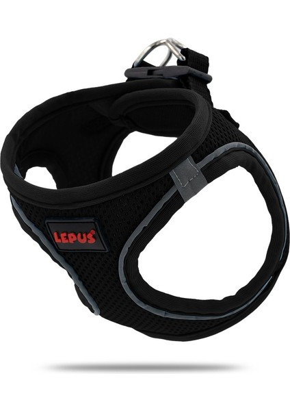 Kedi ve Köpek Göğüs Yeleği Tasması Siyah (Xs)