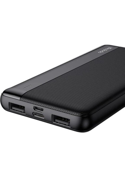 MC-1360 10000MAH LED Göstergeli Powerbank - Siyah