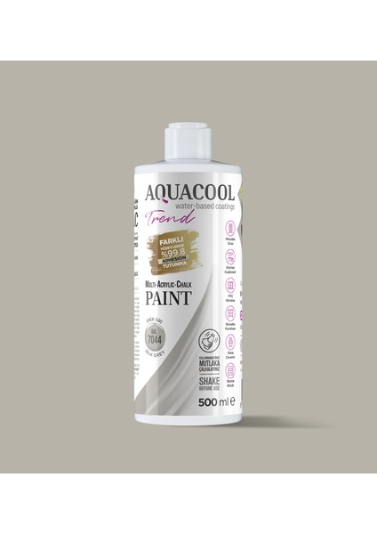 Trend Mac Boya Ral 7044 Ipek Gri - 500 ml