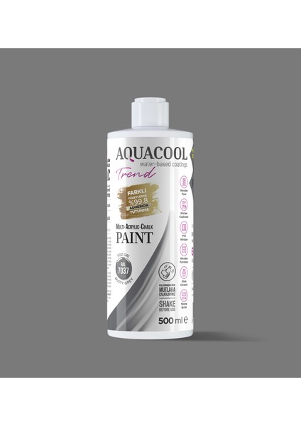 Trend Mac Boya Ral 7037 Toz Gri - 500 ml