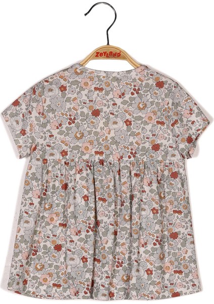 Kız Çocuk Çiçekli Baskılı Bluz fiyatları