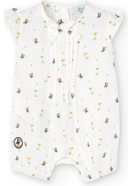 Kız Newborn Kısa Tulum