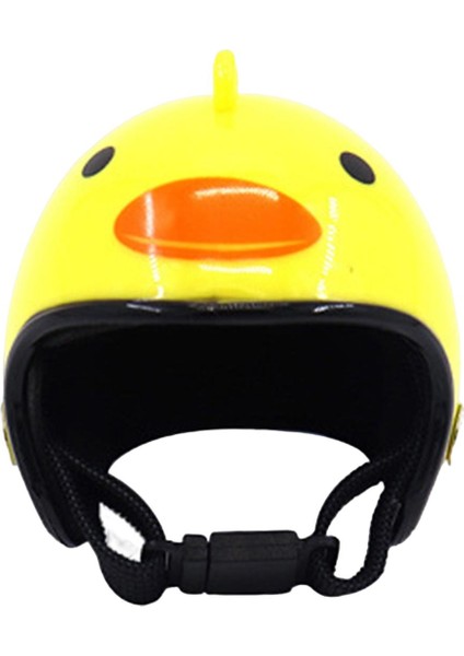 Tavuk Şapkası Şapkası Güvenlik Başlık Başı Koruyucu Kapak Evcil Hayvanlar Dekor Sarı (Yurt Dışından)