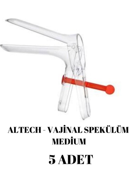 Altech - Vajinal Spekülüm Medium - 5 Adet