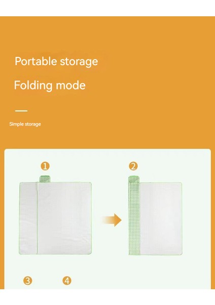 Kalın Su Geçirmez Piknik Örtüsü - Kırmızı (Yurt Dışından) fırsatları