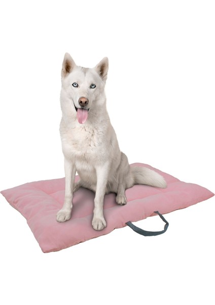 Köpek Yatağı Evcil Hayvan Kedi ve Köpek Minderi Evcil Hayvan Dikdörtgen 90X70 cm Yumuşak Minder