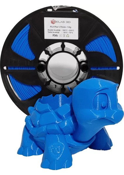 PLA Plus Filament Mavi 1.75mm 1kg