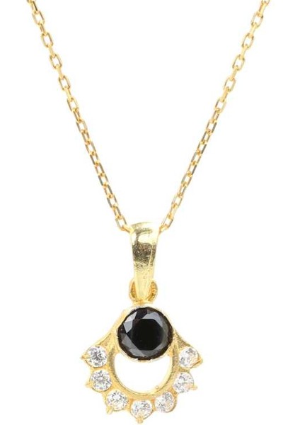 925 Ayar Gümüş Nişane Tasarım Garnet Taşlı Kolye fiyatları