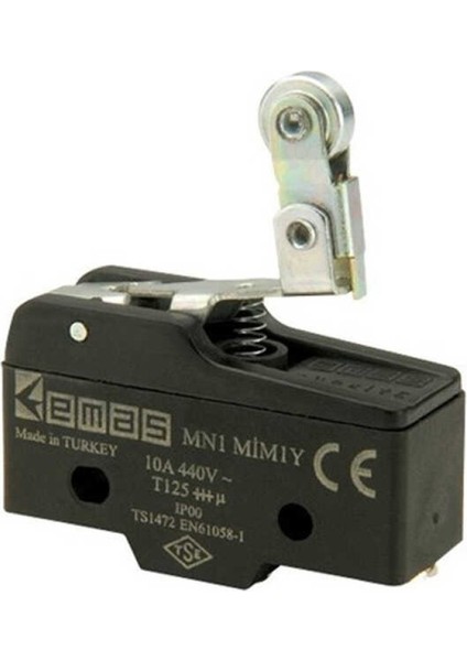 MN1MIM1Y Metal Kısa Kollu Makaralı 1co Mn1 Serisi Plastik Mini Switch