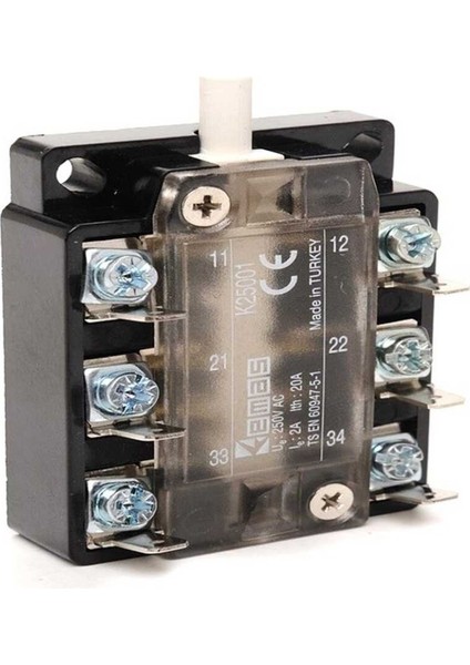 K25001T 1no+2nc Terminalli K Serisi Hücre Switch