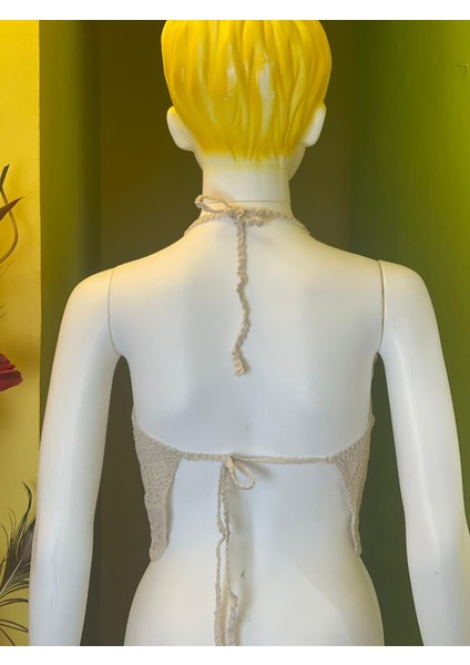 Özel Tasarım Dantel Örme Model Göğüs Kap Standart Beden Büstiyer Bluz