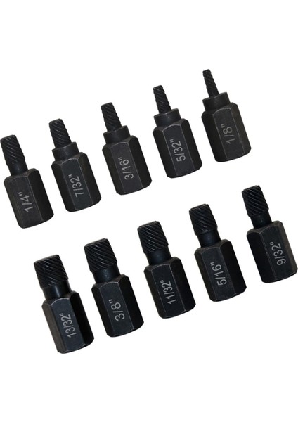 10X Vidalı Çıkarıcı 3,5 mm Ila 10.5mm Erkek ve Kadınlar Için Ev Onarım Hediyeleri Çıkarıyor (Yurt Dışından) fiyatları