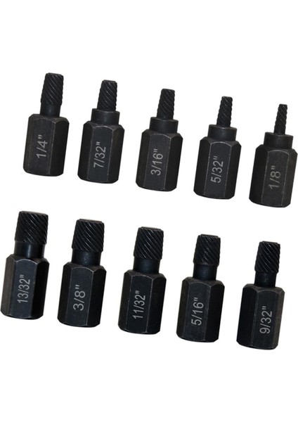 10X Vidalı Çıkarıcı 3,5 mm Ila 10.5mm Erkek ve Kadınlar Için Ev Onarım Hediyeleri Çıkarıyor (Yurt Dışından) modelleri