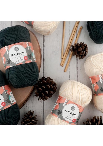 No: 1 Çağla Yeşil El Örgü Ipliği K493 fiyatları