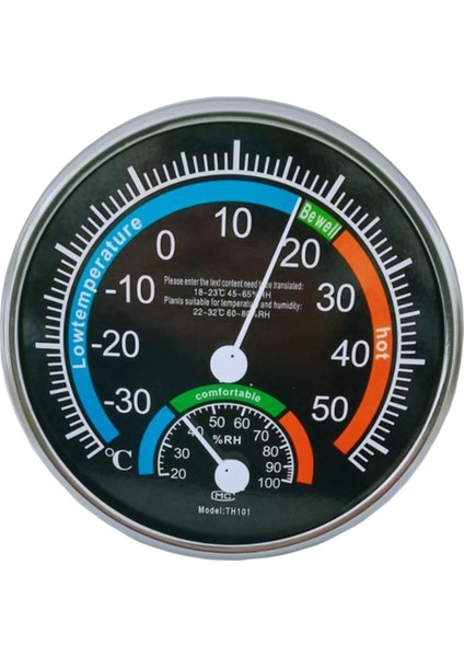 Analog Sıcaklık Nem Monitör Metre Göstergesi Siyah Için Termometre Higometre (Yurt Dışından)