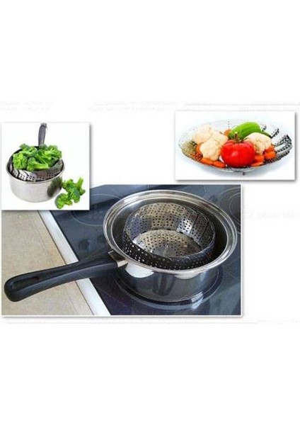 Buharda Pişirme Aparatı Haşlama Sepeti