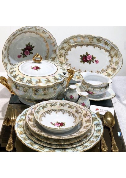 Bohemia Rose 76 Parça Yemek Takımı fiyatları