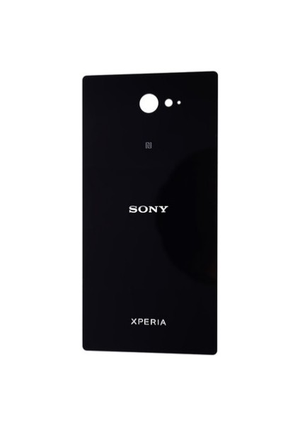 Xperia (D2303-D2403) M2 Arka Pil Kapağı-Siyah