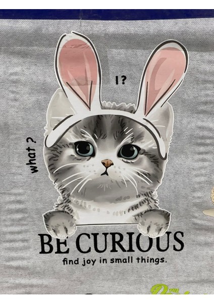 Ütü Ile Yapışan 3 Boyutlu Kedi Baskı Tişört Baskı Aplike Arma Transfer Baskı