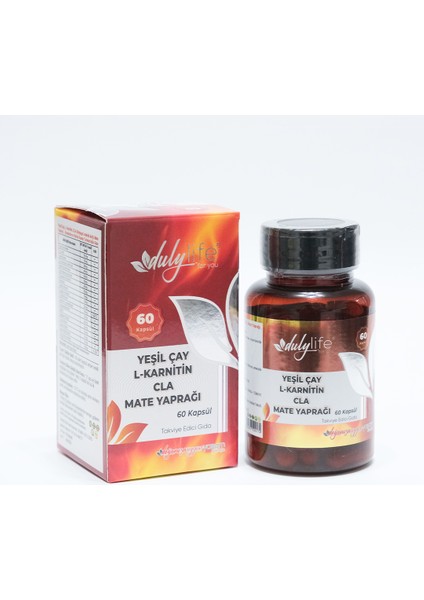 Yeşil Çay L-Karnitin Cla Mate Yaprağı 60 Tablet
