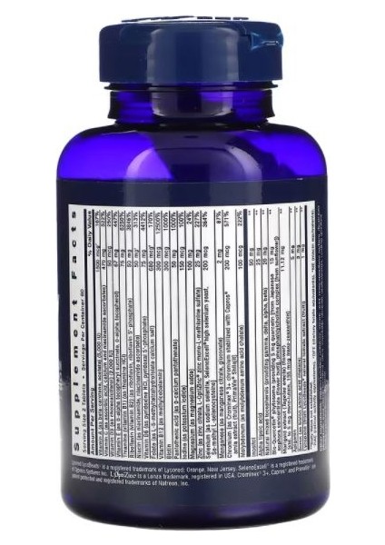Two-Per-Day Multivitamin 120 Capsules
