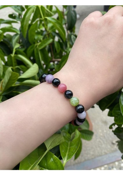 8 mm Küre Kesim Turmalin Bileklik