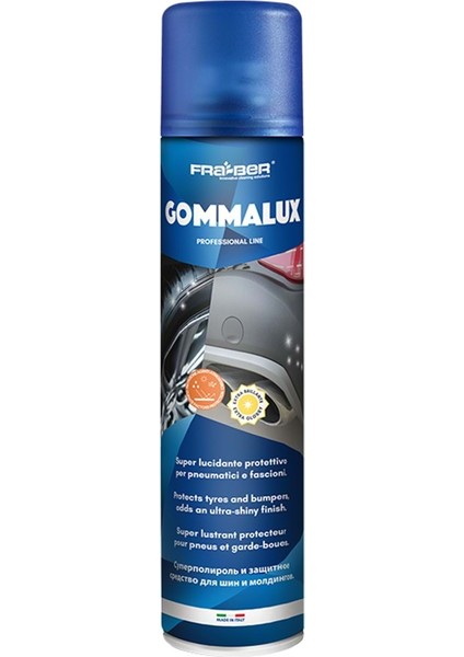 Gommalux Uzun Süreli Lastik Parlatıcı ve Koruyucu Sprey - 600 ml