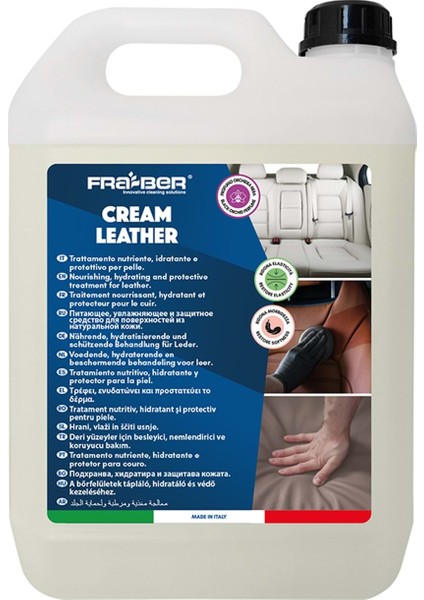 Cream Leather Deri Bakım ve Koruyucu Parfümlü - 4,54 Lt