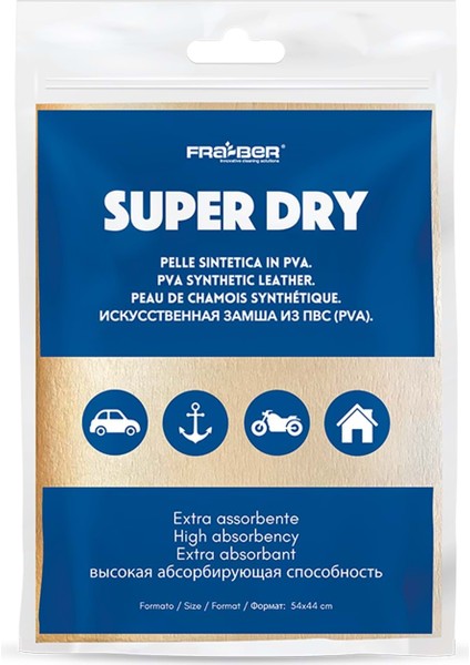 Sentetik Güderi Bez Süper Kurulama Bezi 300 gr - 54X44 cm