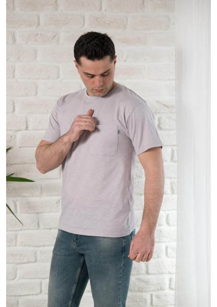 Fbı Cepli Bisiklet Yaka Slimfit Pamuklu Erkek Yazlık T-Shirt modelleri