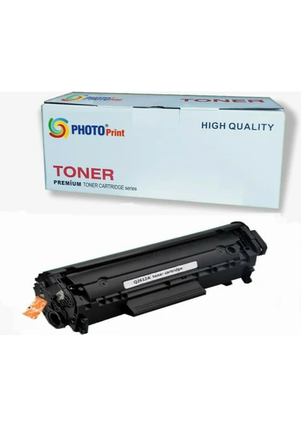 Photo Print Hp Laserjet 1018 Q2612A Ithal  Muadil Toner 2.000 Sayfa
