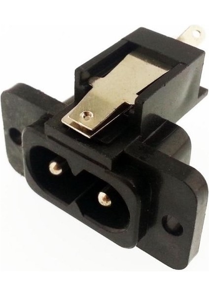 1.5mt 1.5 Metre Teyp Fişi 2 Pin Power Kablo 2 Uçlu Güç Kablosu Çift Oluklu
