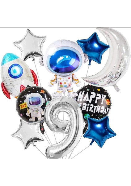 Çıtıpıtıstore Uzay Temalı Balon Set