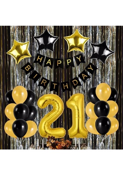 Çıtıpıtıstore Happy Bırthday Lüks Doğum Günü Set