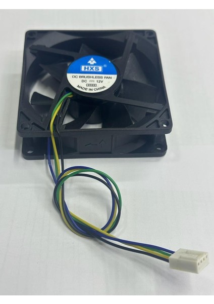 8 cm 4 Pinli Fan 12 Volt 8 cm 4 Pinli Fan 8X8X2.5 mm Fan 4 Pinli Işlemci Fanı 8 cm