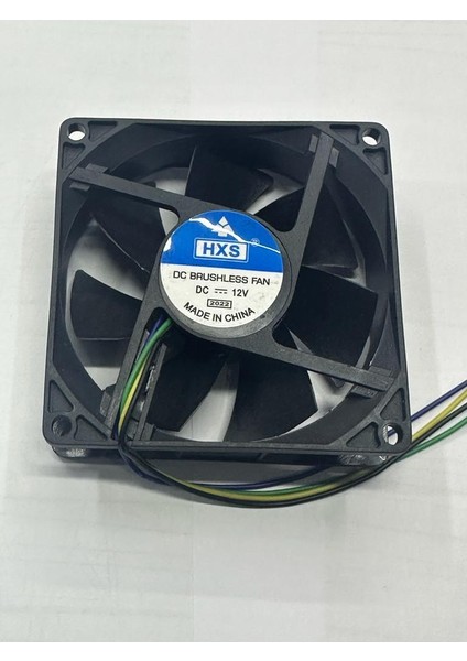 8 cm 4 Pinli Fan 12 Volt 8 cm 4 Pinli Fan 8X8X2.5 mm Fan 4 Pinli Işlemci Fanı 8 cm