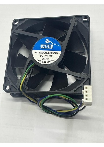 8 cm 4 Pinli Fan 12 Volt 8 cm 4 Pinli Fan 8X8X2.5 mm Fan 4 Pinli Işlemci Fanı 8 cm