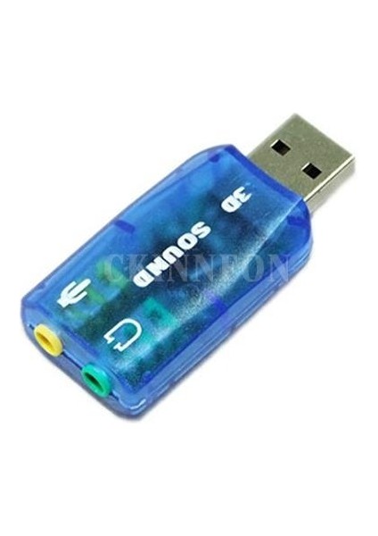 USB Ses Kartı 3D 5+1 Ses Kartı USB Sound Controller