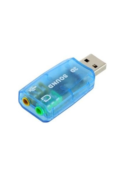 USB Ses Kartı 3D 5+1 Ses Kartı USB Sound Controller