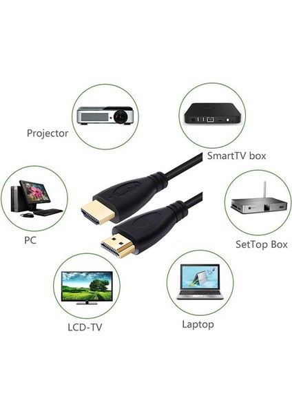 Hdmı Kablo HDMI 1080P Erkek Erkek Kablo 1,5 Metre indirimleri
