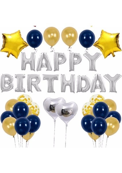 Çıtıpıtıstore Happy Bırthday Doğum Günü Balon Set
