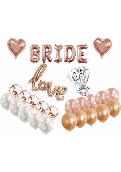 Çıtıpıtıstore Lüks Bride Balon Set