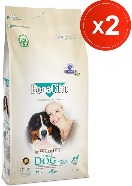 Adult Dog Form 4 kg x 2 Adet Form Yetişkin Köpek Maması