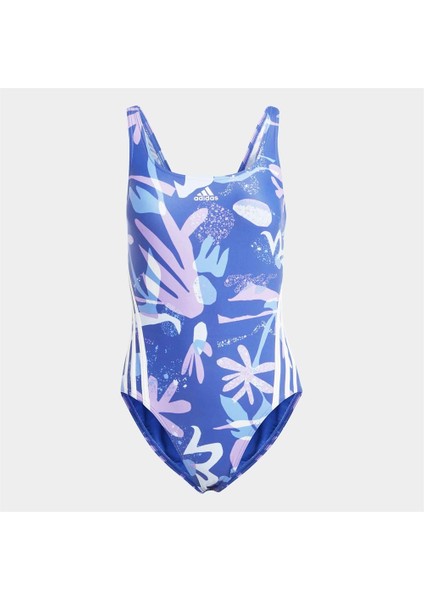 Floral 3-Stripes Kadın Mayo fırsatları