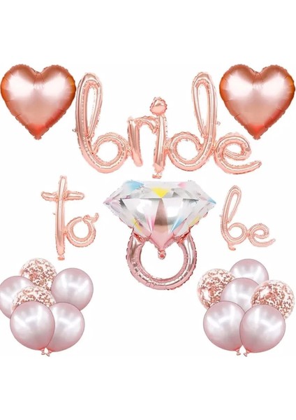 Çıtıpıtıstore Lüks Bride Balon Set