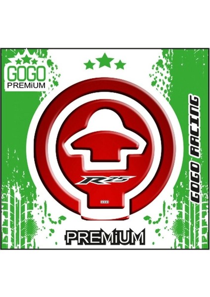 Yamaha R25 2014 - 2018 Uyumlu Depo Kapak Pad 008