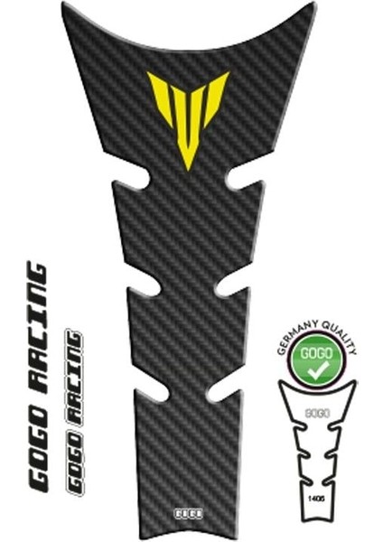 Yamaha MT25 2014 - 2019 Uyumlu Tank Pad 008