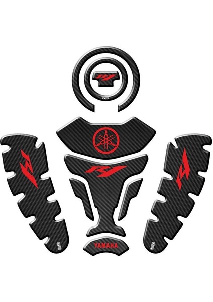 Yamaha R1 Uyumlu Tank Pad Set 002