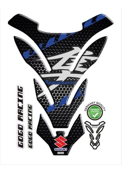 Suzuki Hayabusa Uyumlu Tank Pad 003